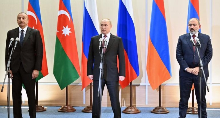 Kremldən Putin, Əliyev, Paşinyan görüşü ilə bağlı açıqlama 