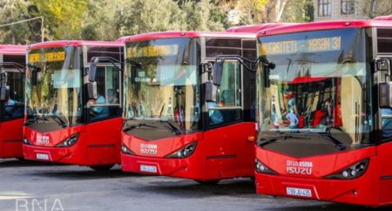 BNA: 189 avtobusun hərəkət intervalında gecikmələr var