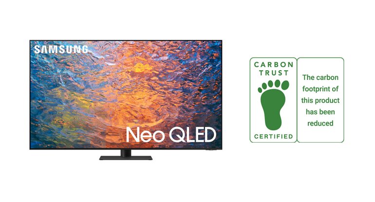 Samsung-un Yeni Neo QLED Televizor Seriyası Carbon Trust-ın “CO2 Azaldılması Sertifikatı”na layıq görülüb
