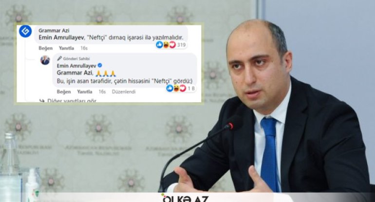 Nazirlə məşhur səhifənin dialoqu 