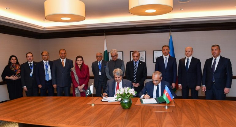Azərbaycanla Pakistan Anlaşma Memorandumu imzalayıb