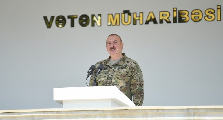 Prezident Ermənistanla aparılan sülh danışıqları barədə danışıb