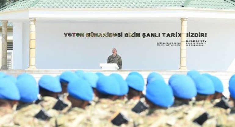 Azərbaycan Prezidenti Ermənistanla sülh müqaviləsi üçün şərtləri bir daha xatırlatdı
