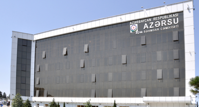 “Azərsu” milyonluq layihəni 1 illik şirkətə həvalə etdi