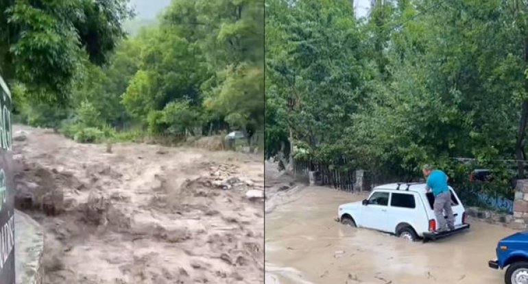 “Hələ də selin yanında durub seyr edən, onu lentə alanlar var”