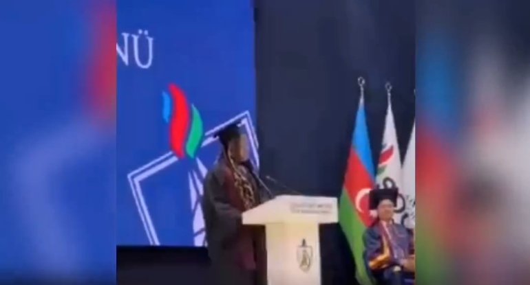 Nigeriyalı məzun çıxışını “Sarı gəlin” ilə yekunlaşdırdı - VİDEO