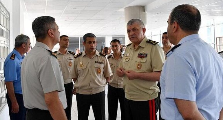 Azərbaycanlı general Türkiyədə səfərdədir