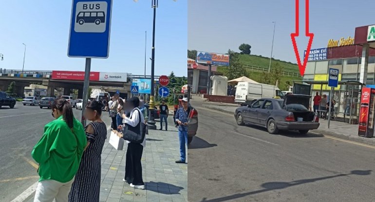 İşə yaramayan dayanacaq: insanlar günün altında qalmağa məcbur olur - FOTO