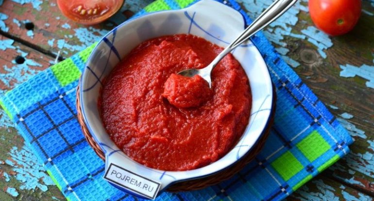 Tomat pastası – xərçəngə qarşı vasitə