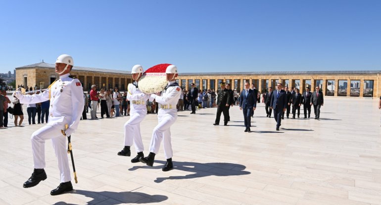 Ceyhun Bayramovun Türkiyəyə səfəri başlayıb - FOTO