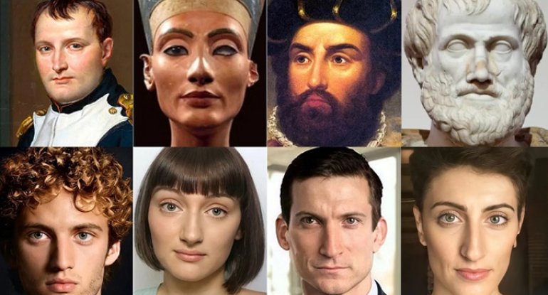 Yuli Sezar, Kleopatra, Napoleon, Mona Liza... - Yaşasaydılar, belə görünəcəkdilər - FOTO