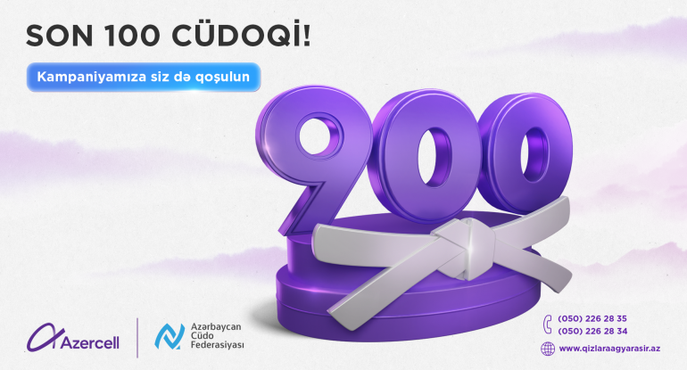 “Qızlara ağ yaraşır” çağırışına cavab verib ağ cüdoqi geyinən qızların sayı 900 oldu!