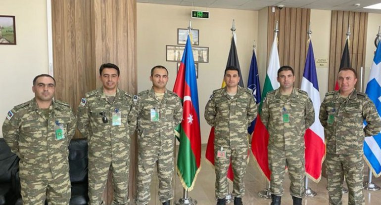 Azərbaycan hərbçiləri beynəlxalq təlimdə iştirak edirlər
