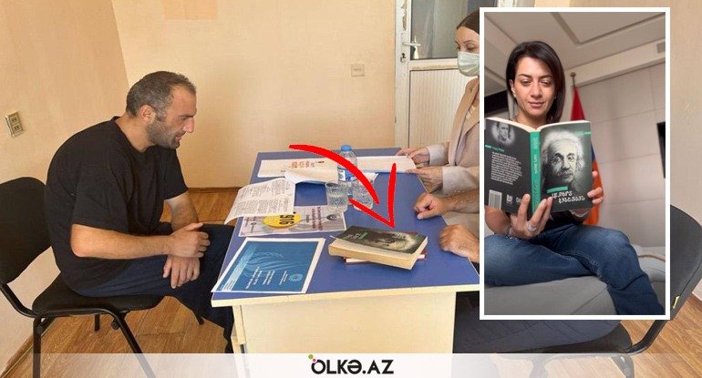 Bakıda saxlanılan Voskanyanla görüşdə diqqət çəkən detal - FOTO