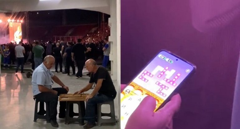 Onlar Bakıdakı izdihamlı konsertdə gündəm oldu - VİDEO