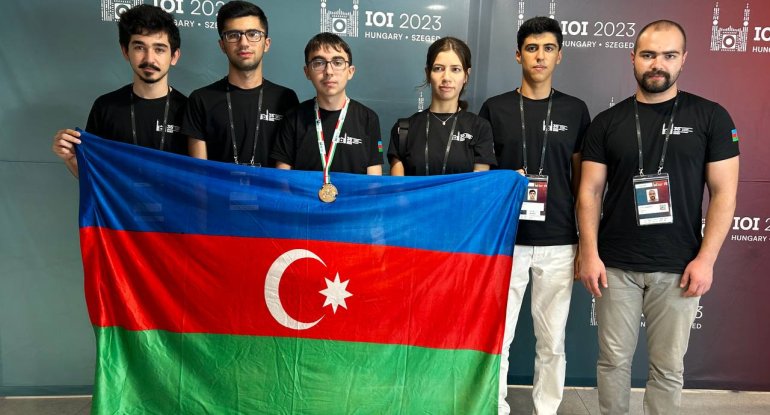 “Azercell”in dəstəyi ilə olimpiadalara hazırlaşan məktəblilərimiz Beynəlxalq İnformatika Olimpiadasında uğur qazandılar - FOTO
