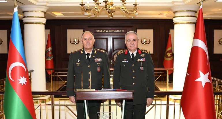 Ankarada Türkiyə və Azərbaycan Baş Qərargah rəislərinin görüşü olub - FOTO - YENİLƏNİB