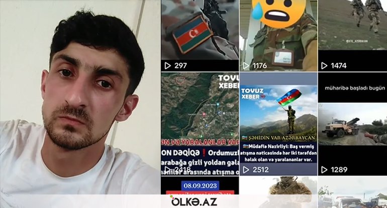 Polisin tutduğu Pərviz TikTok-da bu məlumatları yayırdı - ŞOK - VİDEO