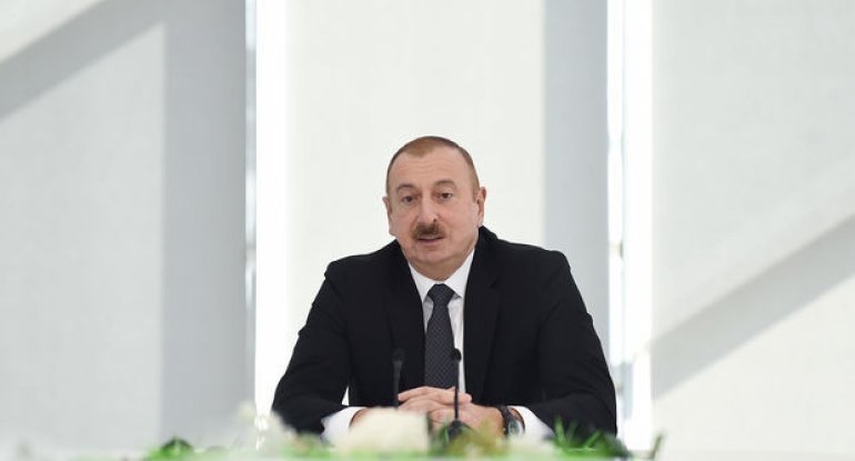 İlham Əliyev Bakıda keçirilən konfransın iştirakçılarına müraciət ünvanlayıb - YENİLƏNİB