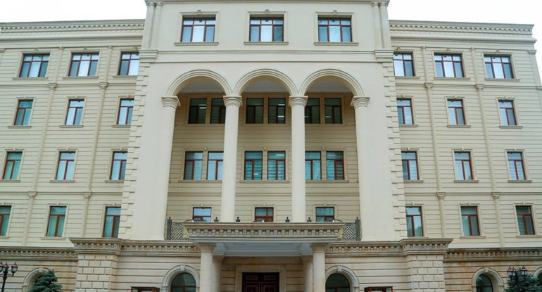 Müdafiə Nazirliyi məlumat yayıb