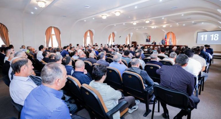 QAİ-da Böyük Qarakilsə rayon icmasının iclası keçirildi -xa0FOTOLAR