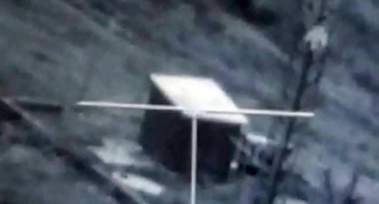 Ermənilərin radiolokasiya stansiyası məhv edilib - VİDEO