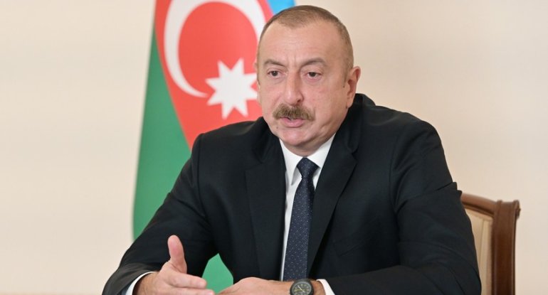İlham Əliyev Blinkenə antiterror tədbirlərinin məqsədlərini açıqlayıb