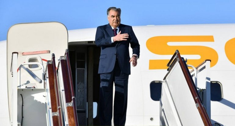 Tacikistan Prezidenti Emoməli Rəhmon Azərbaycana səfər edəcək