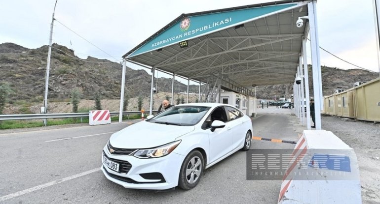“Laçın” sərhəd-buraxılış məntəqəsindən erməniəsilli şəxslərin sərbəst keçidi təmin olunur