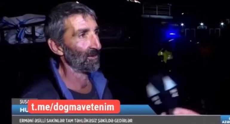Ağdərədən gedən erməni şok faktı ifşa etdi - VİDEO