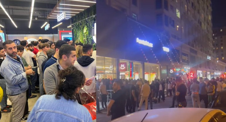 Bakıda “iPhone 15” izdihamı - FOTO