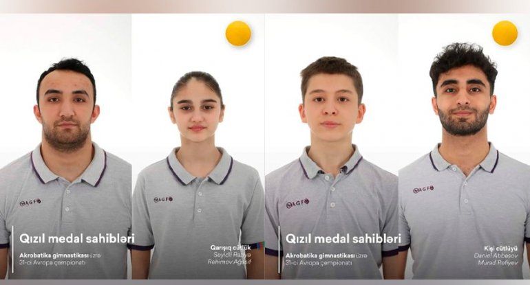 Azərbaycan gimnastları Avropa çempionatında qızıl medallar qazanıblar