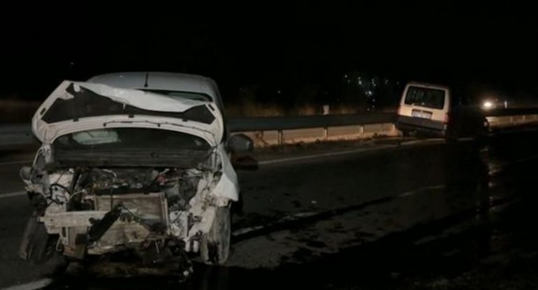 Türkiyədə yol-nəqliyyat hadisəsində 10 nəfər yaralanıb