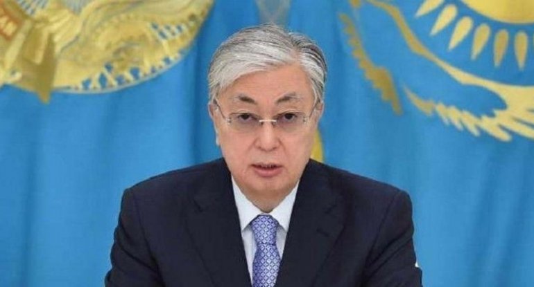 Qazaxıstan Prezidenti qəza baş verən əraziyə gedib