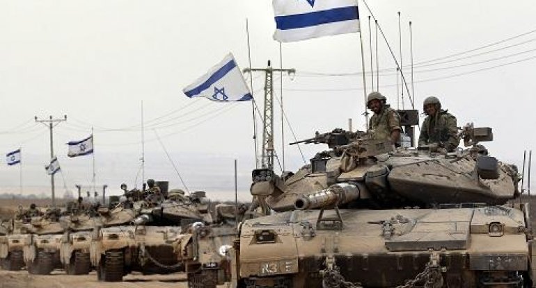 İsrail ordusu şimalda döyüş hazırlığı vəziyyətinə gətirildi