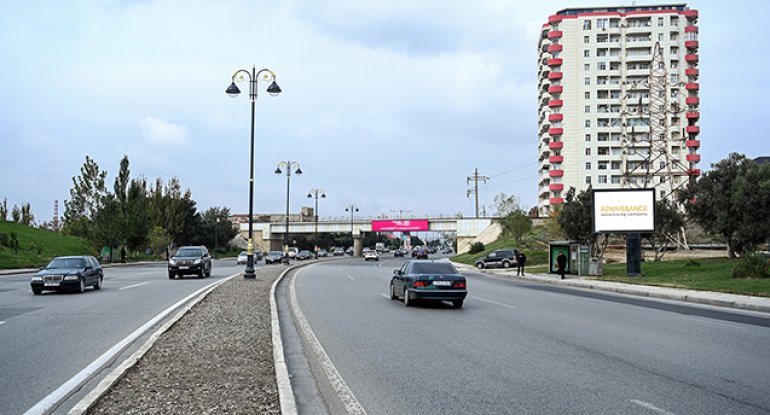 Bakının mərkəzi yolu 5 günlük bağlanır - RƏSMİ