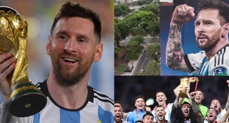 Messi yenidən ölümsüzləşdirildi