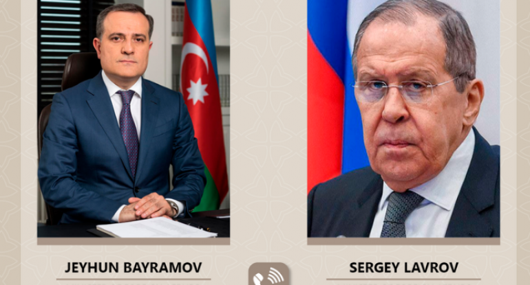 Ceyhun Bayramov və Sergey Lavrov regional vəziyyəti müzakirə ediblər