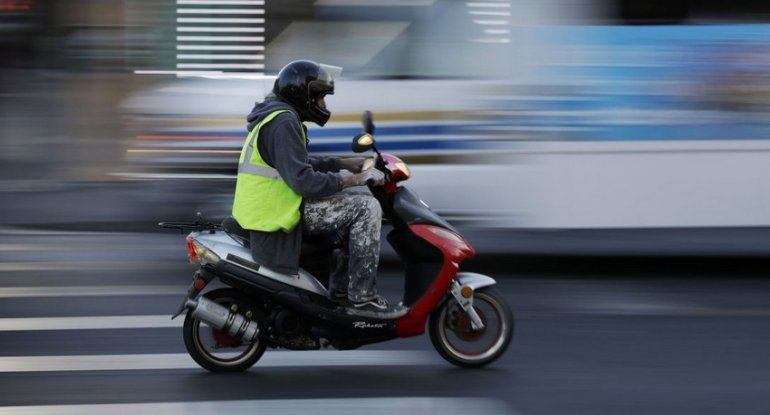 DYP moped sürücülərinə xəbərdarlıq etdi