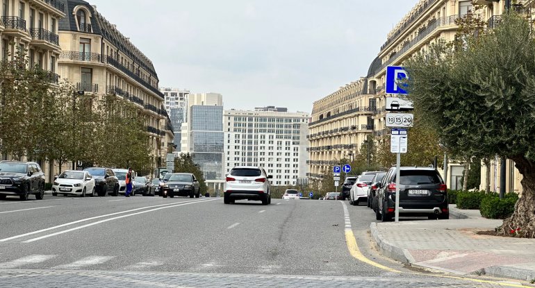 Avtomobilini günün istənilən saatında pulsuz park etmək istəyənlərin NƏZƏRİNƏ