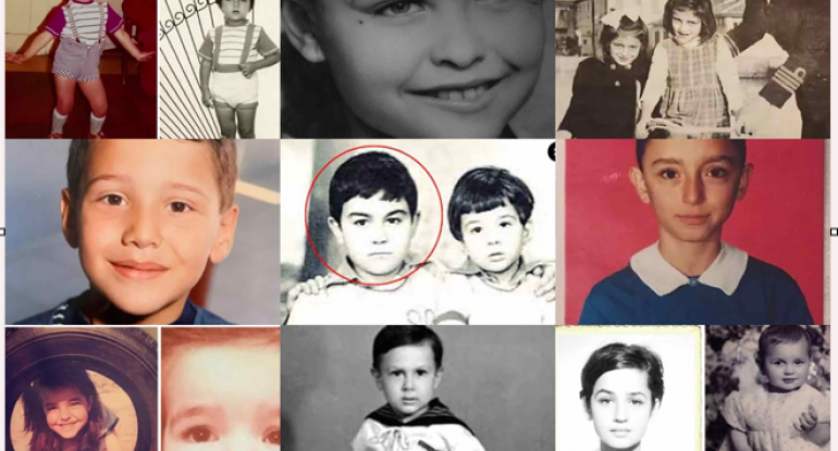 Türkiyəli məşhurların uşaqlıq FOTOLARI