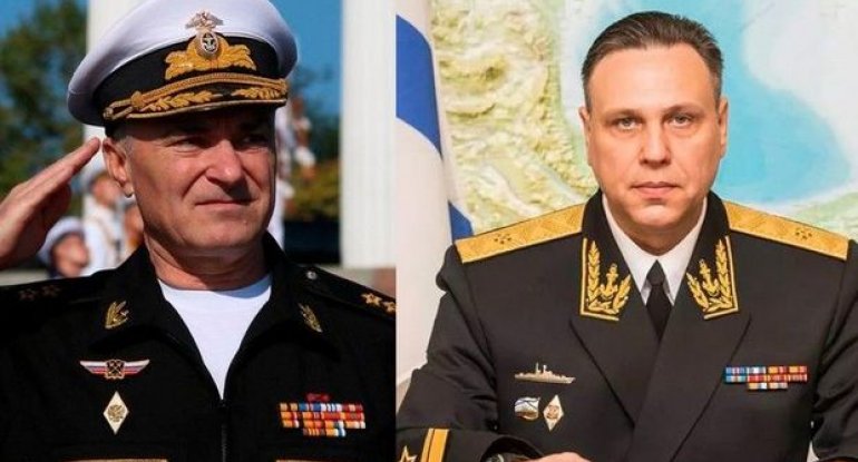 Rusiya Qara dəniz donanmasının komandanı istefaya göndərildi