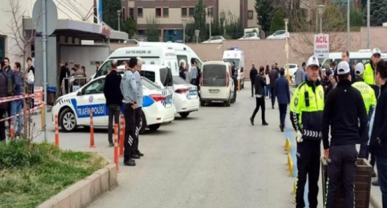 Türkiyədə xəstəxanada silahlı hücum: Yaralananlar var