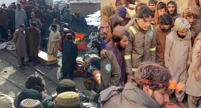 Pakistanda kömür mədənində partlayış: Çox sayda ölən var - FOTO