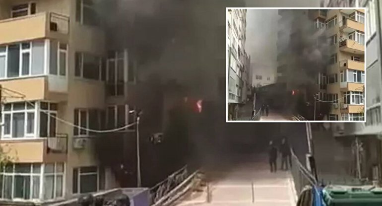 İstanbulda güclü yanğın: 25 nəfər öldü - VİDEO