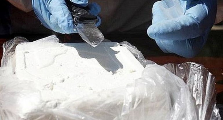 ABŞ-dən Ermənistana göndərilən bağlamada dəyəri yarım milyon dollardan çox olan kokain tapıldı - VİDEO