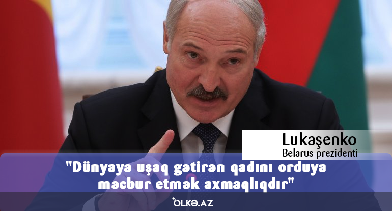 Lukaşenko: \