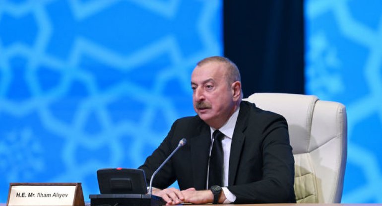 Prezident: “Azərbaycan sülhü müharibə vasitəsilə təmin etdi və bu, lazımınca nəzərdən keçirilməlidir”