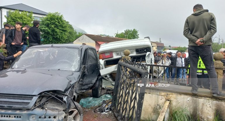 Azərbaycanda dəhşətli qəzada həlak olan qazinin GÖRÜNTÜSÜ - YENİLƏNİB - FOTO