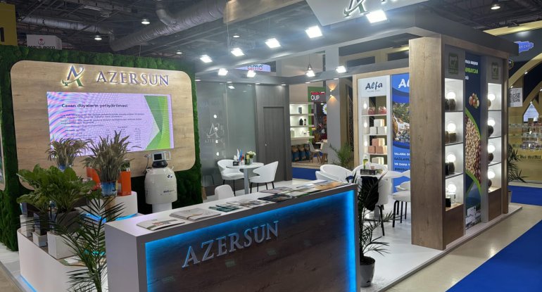 “Azərsun Holdinq” sərgidə qida, qeyri-qida və kənd təsərrüfatı stendləri ilə təmsil olunur